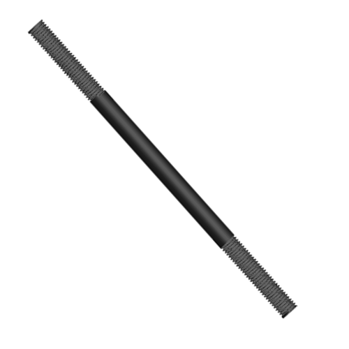 Ancla de acero negro  tipo I 2 roscas para construcción, Rosca 1"- 8, Longitud total 18.0”” (copia)