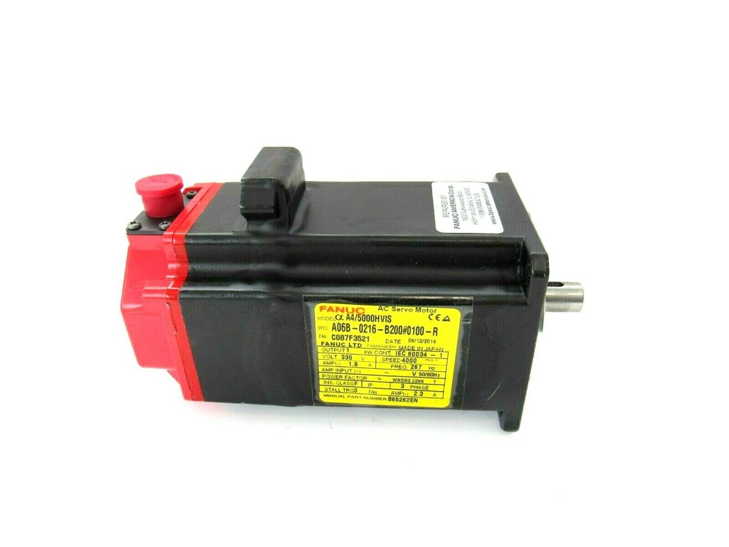 FANUC AC MOTOR AIS4/5000HV A1000I W/KE...