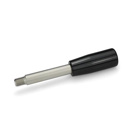 GN310-8-80-E-1/4X20-NI GEAR LEVER