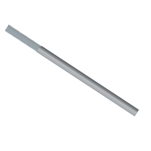 [AGI-5808] Ancla de acero Galvanizado  tipo I para construcción, Rosca 1/2-13, Longitud total 18.0”” (copia)